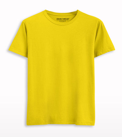 Plain Regular Fit Classic T-shirt