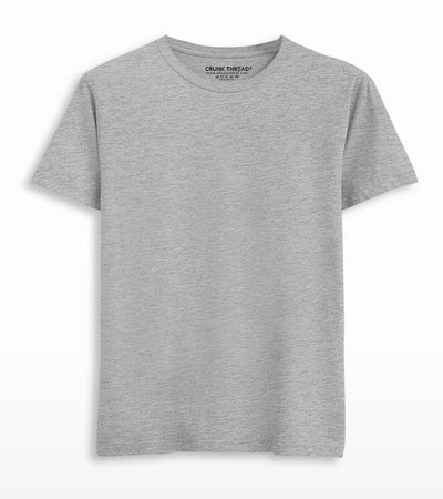 Plain Regular Fit Classic T-shirt
