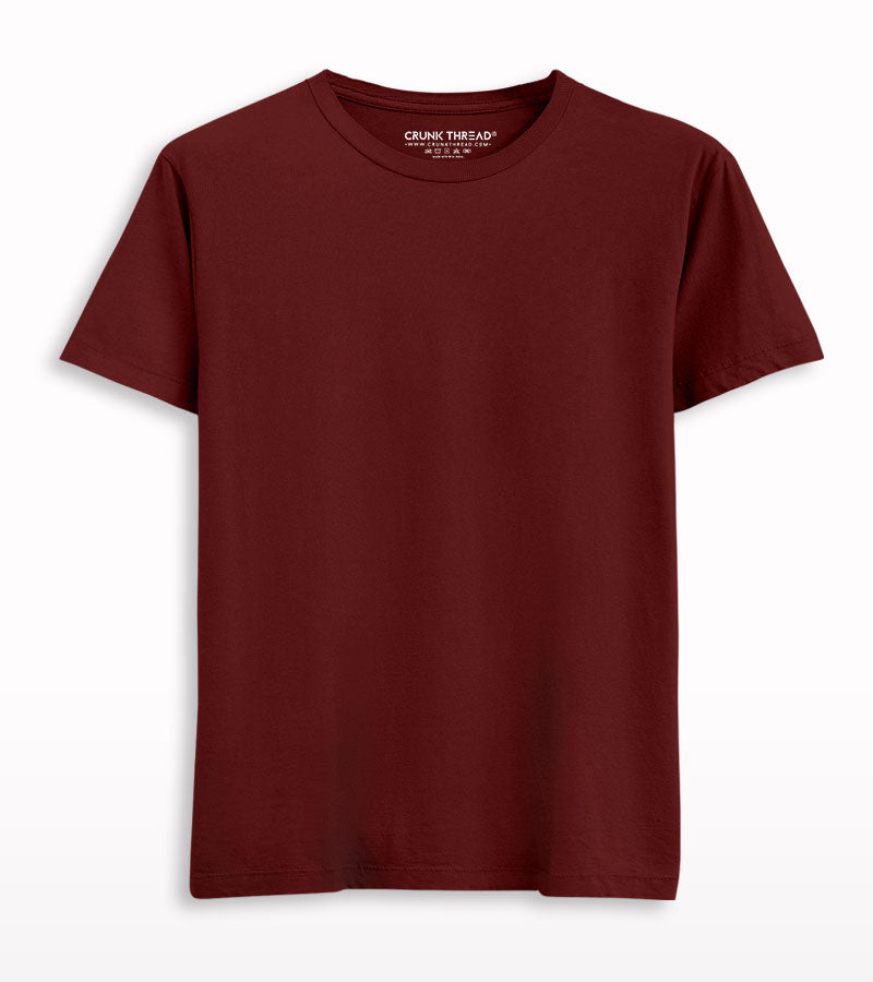 Plain Regular Fit Classic T-shirt