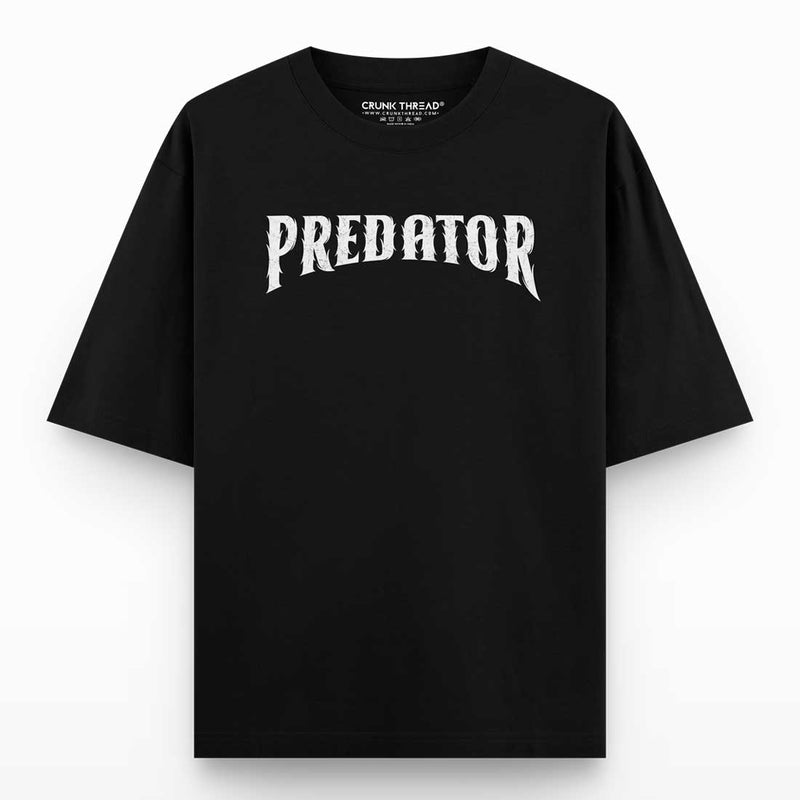 Predator-oversized-t-shirt-front - Crunk Thread
