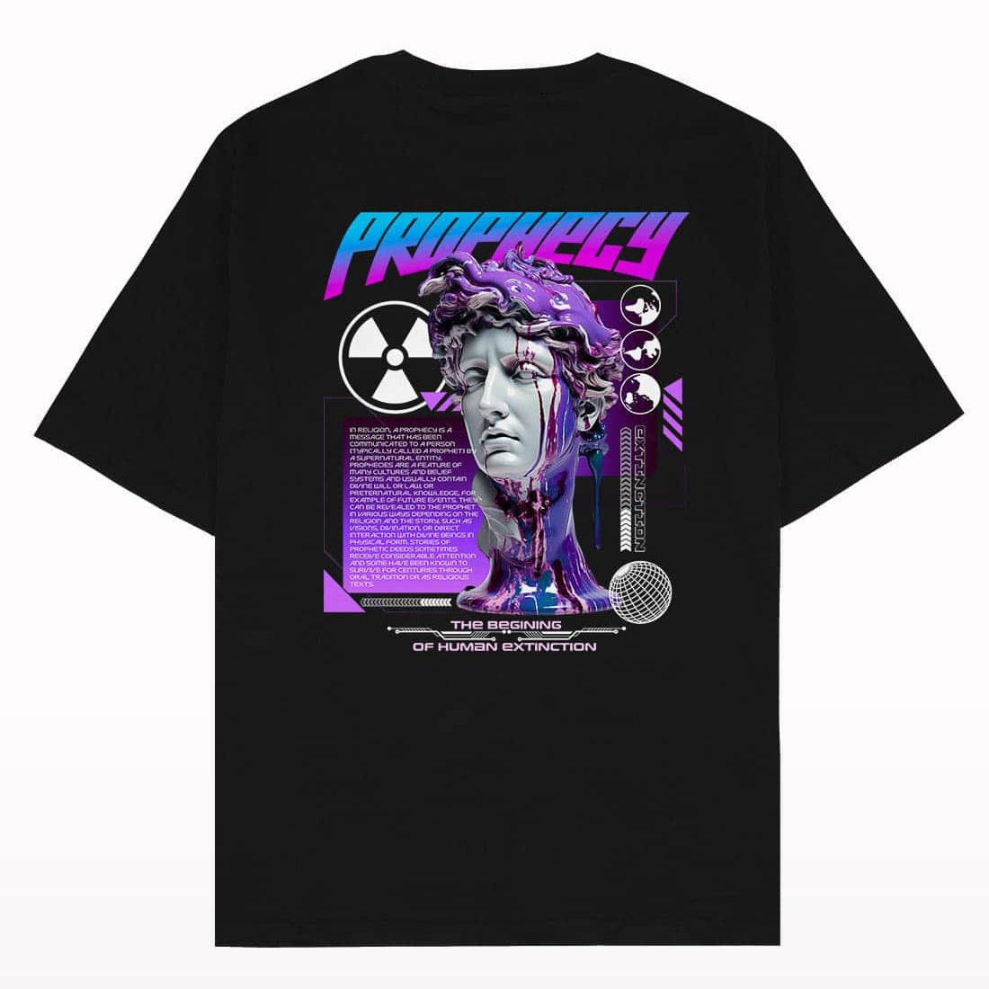 Prophecy Y2k Oversized T-shirt - Crunk Thread