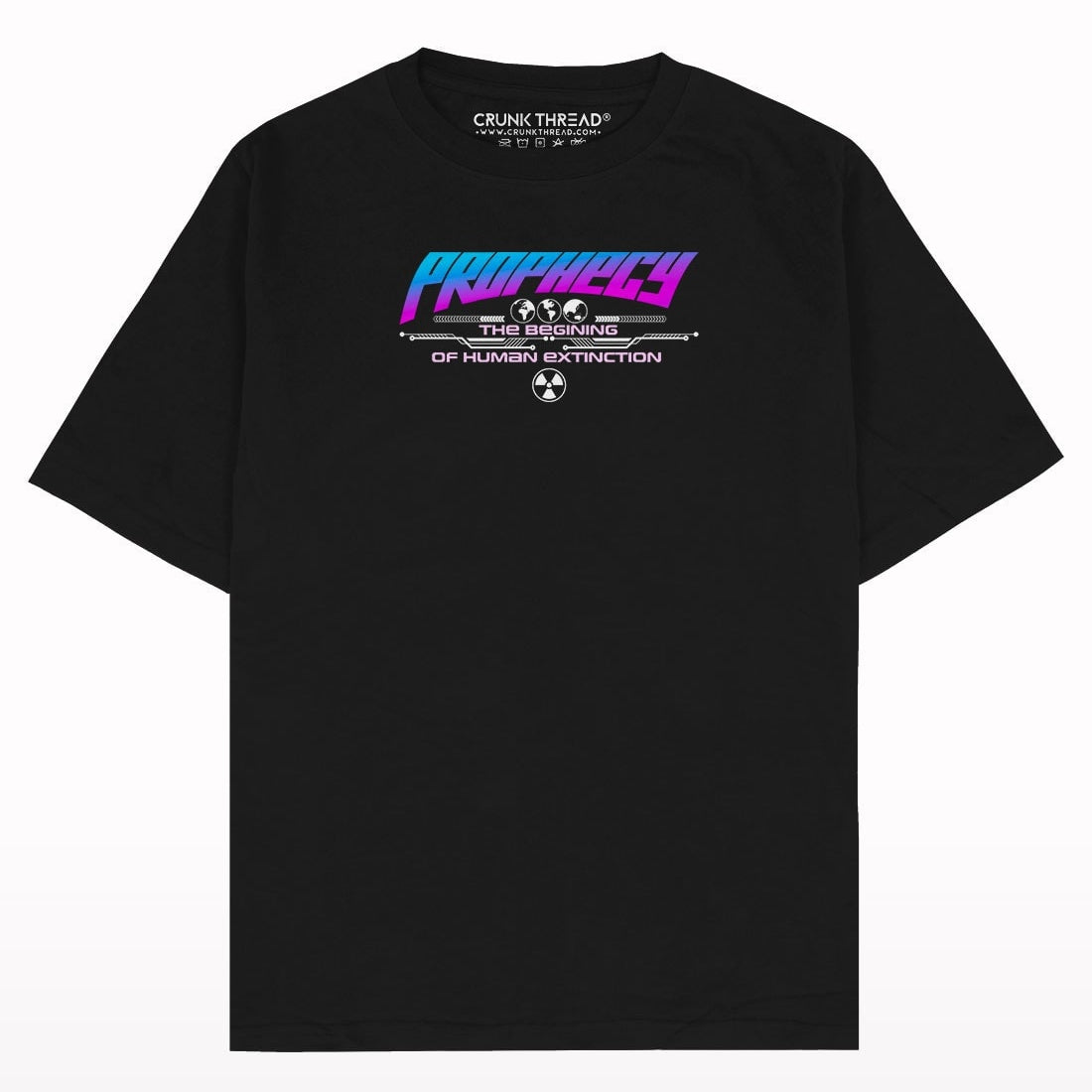 Prophecy Y2k Oversized T-shirt - Crunk Thread