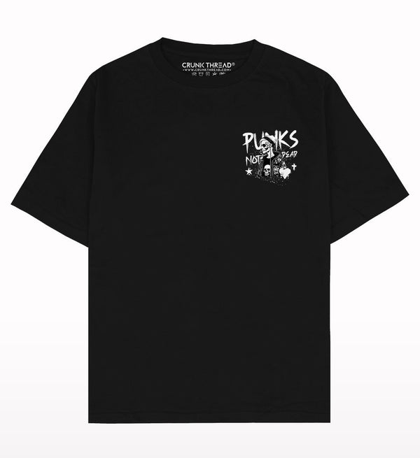 Punks Not Dead Oversized T-shirt