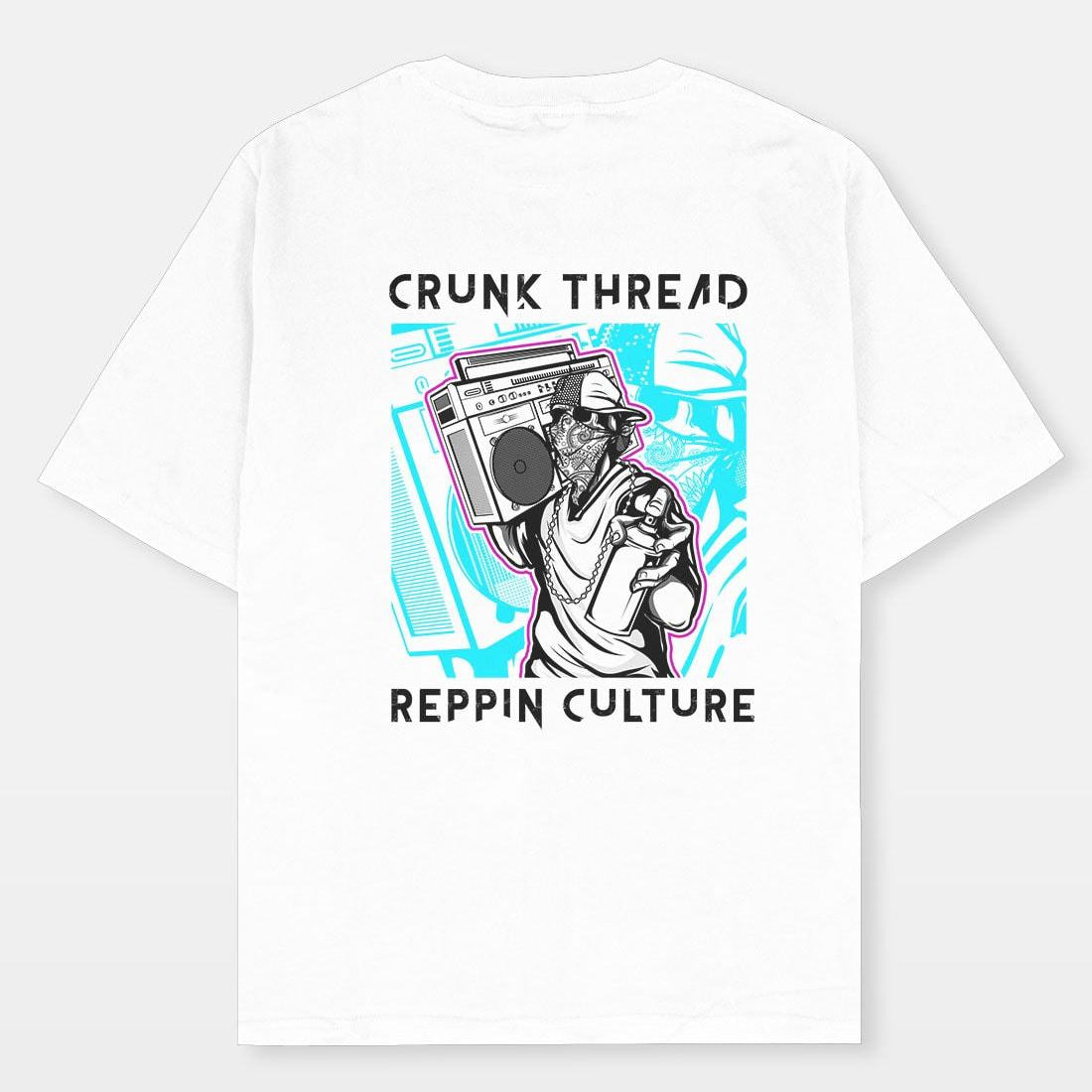 Crunk Thread Reppin Culture Oversized T-shirt - Crunk Thread