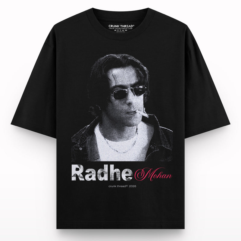 Radhe-Mohan-Oversized-T-shirt - Crunk Thread