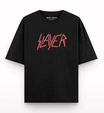 Raging-eagle-front-oversized-t-shirt - Crunk Thread