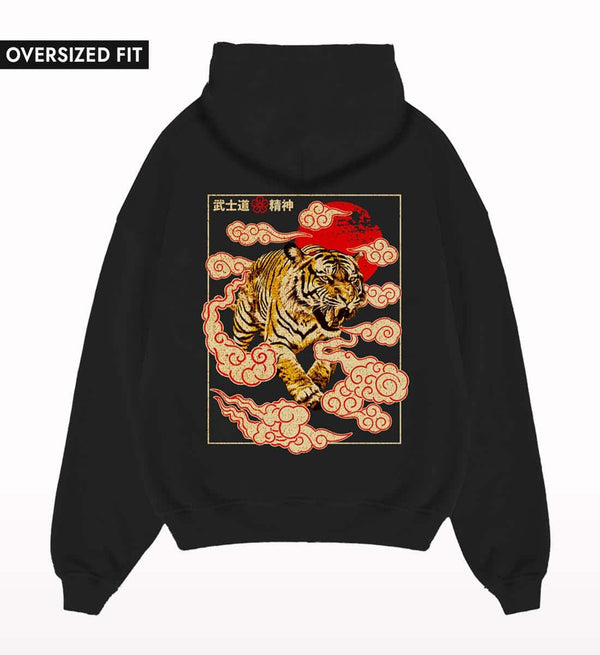 Respect all fear no one Oversized Hoodie