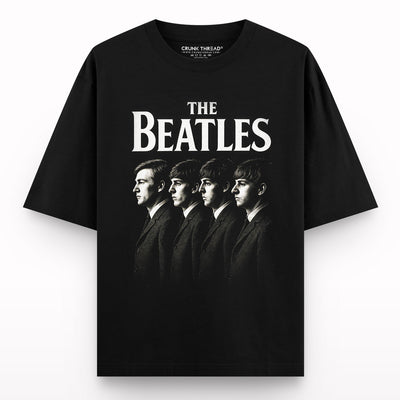 Retro-Beatles-Oversized-T-shirt - Crunk Thread