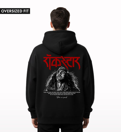 Rockstar-oversized-hoodie-back - Crunk Thread