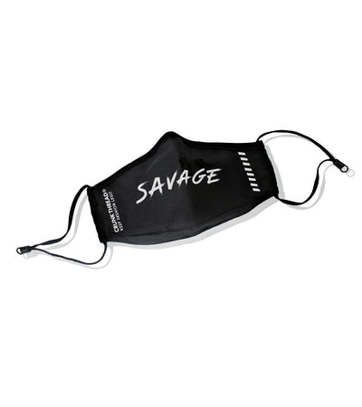 Savage Face Mask With Nose Clip & Adjustable Ear Loop - Crunk Thread