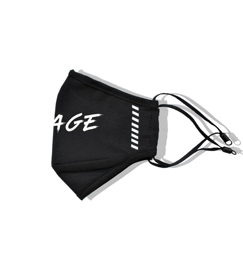 Savage Face Mask With Nose Clip & Adjustable Ear Loop - Crunk Thread