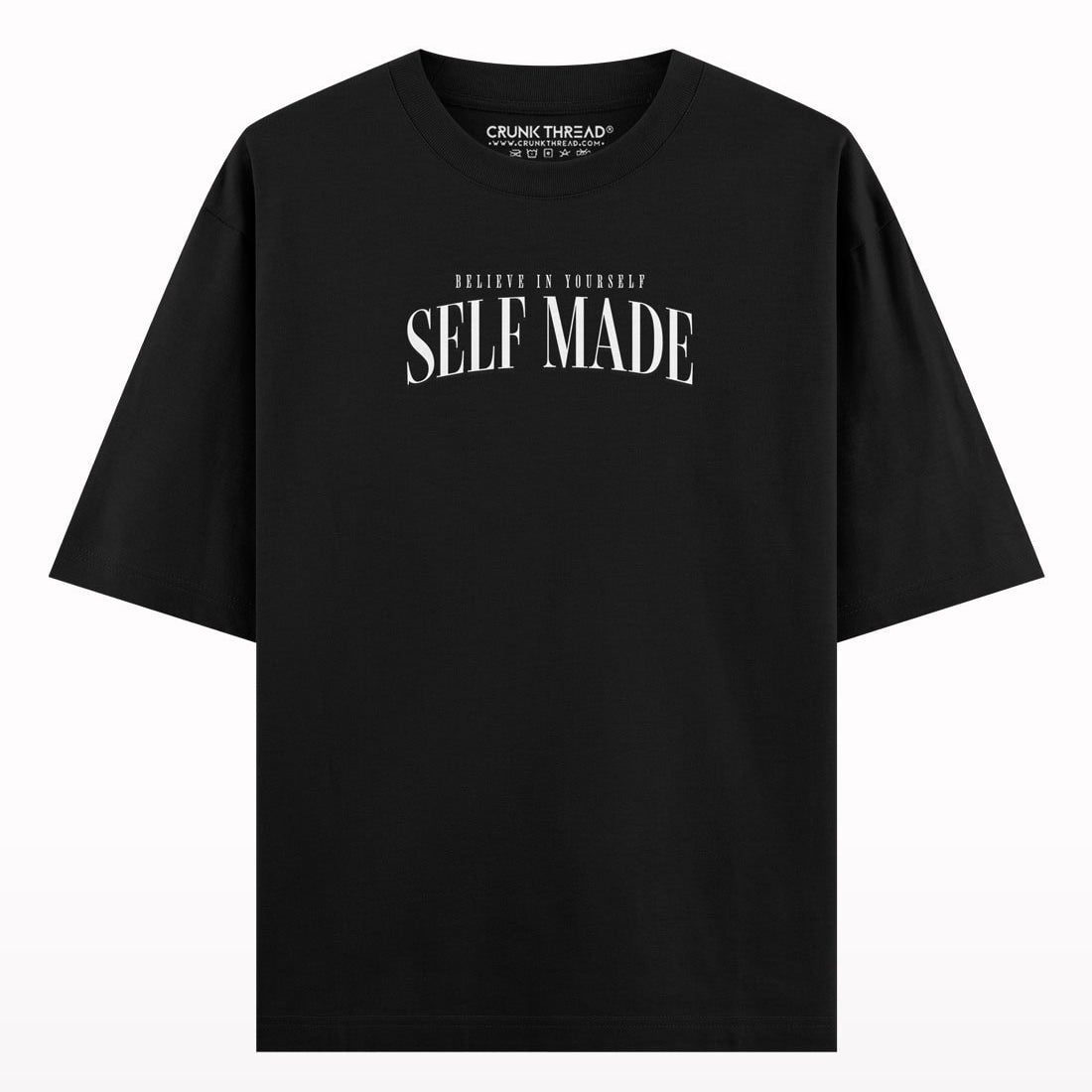 Self Made Oversized T-shirt - Crunk Thread