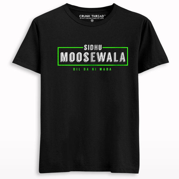 Sidhu Moose Wala T-shirt - Crunk Thread