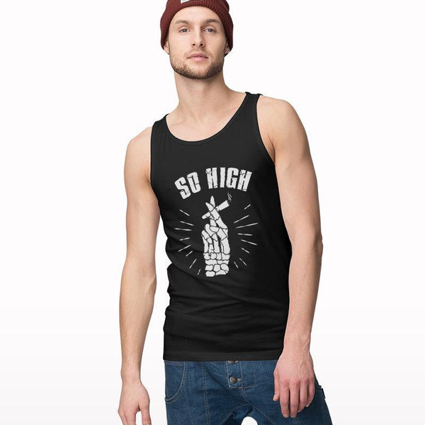 So High Joint Printed Tank Top - Crunk Thread