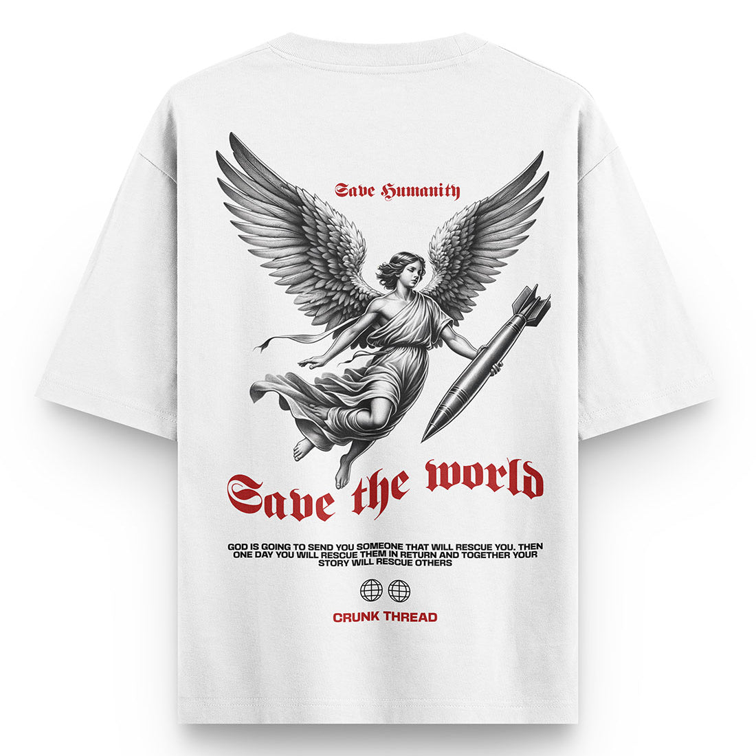 Save The World Oversized T-shirt