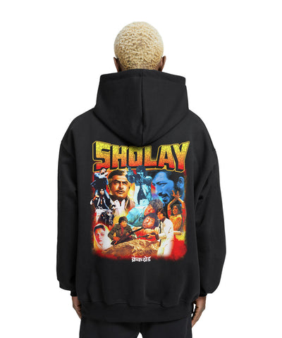 Sholay-back-relaxed-hoodie - Crunk Thread