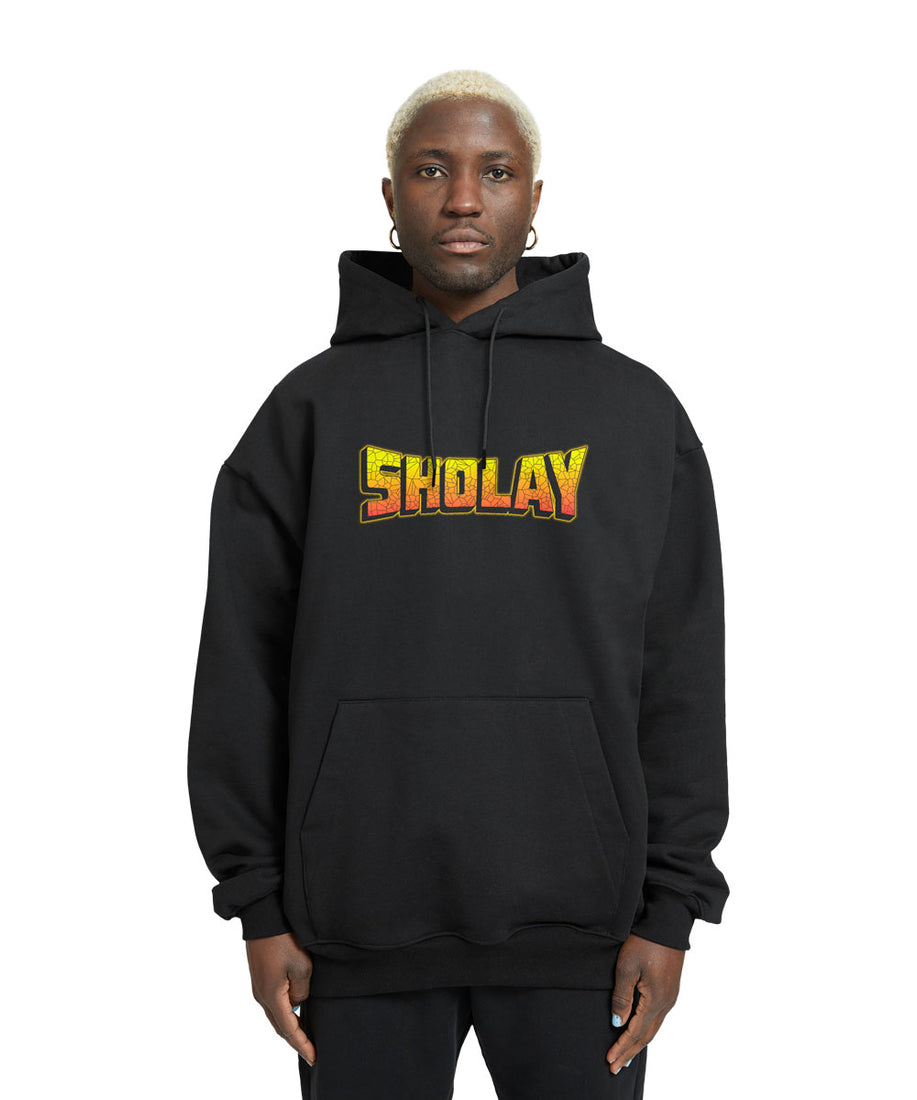 Sholay-front-relaxed-hoodie - Crunk Thread
