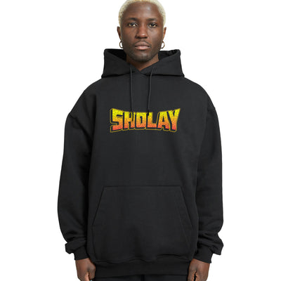 Sholay-front-relaxed-hoodie - Crunk Thread