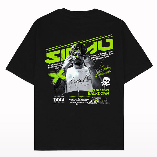 Sidhu Moosewala Y2k Oversized T-shirt - Crunk Thread