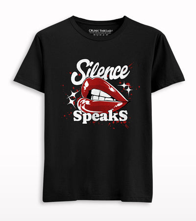 Silence Speaks T-shirt - Crunk Thread