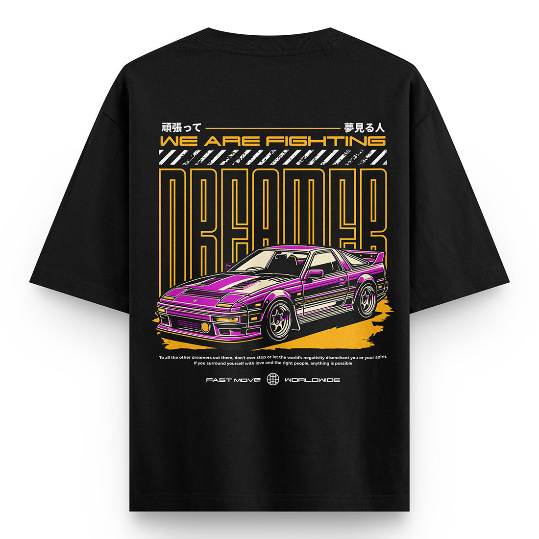 Sportscar Dreamer Oversized T-shirt
