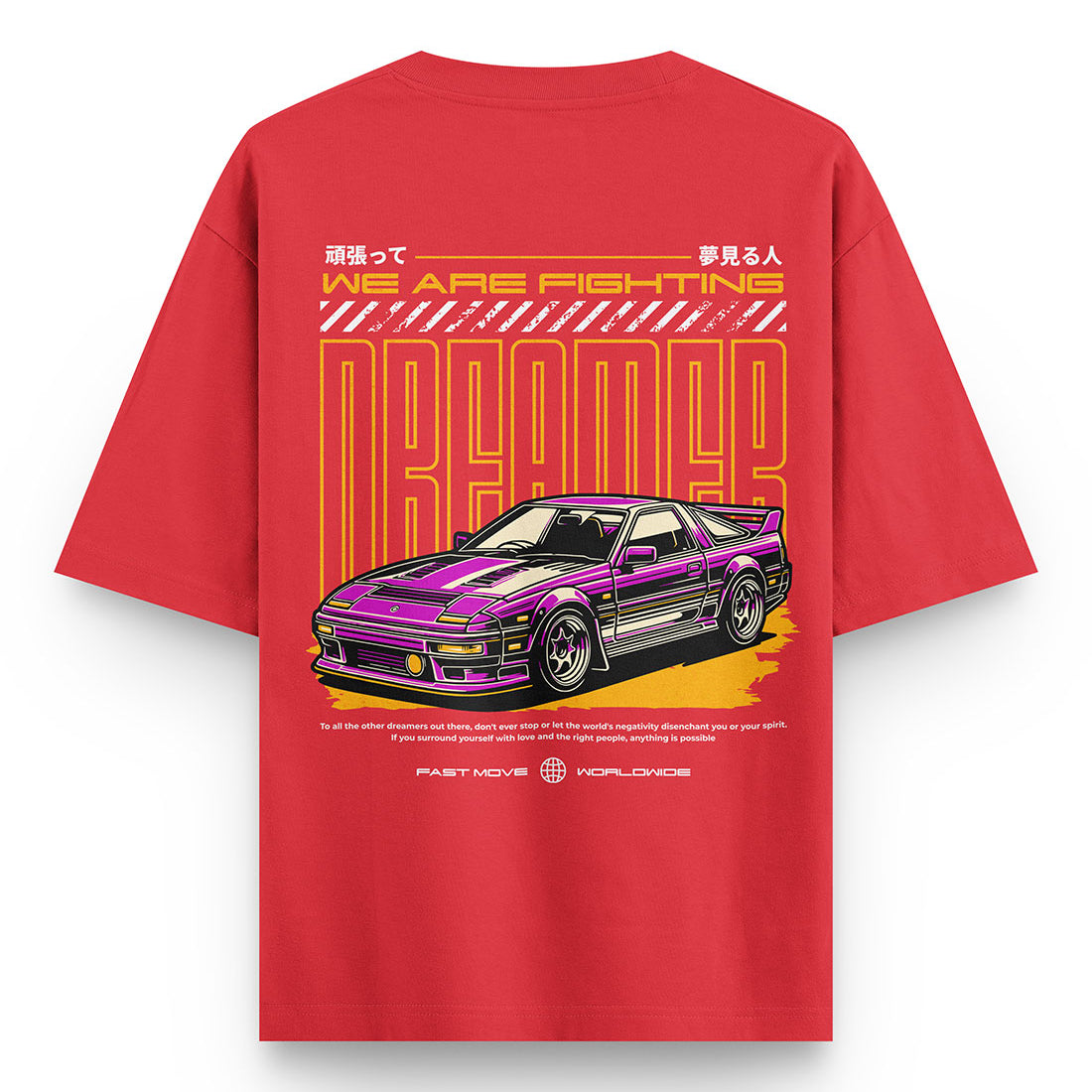Sportscar Dreamer Oversized T-shirt