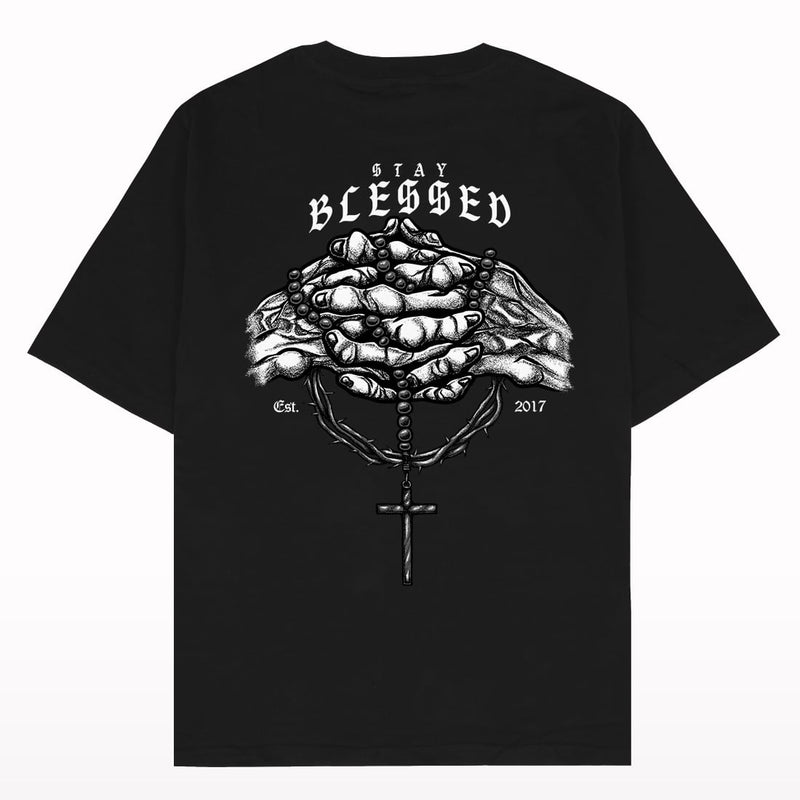 Stay Blessed Oversized Fit T-Shirt