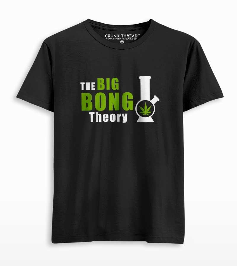 The Big Bong Theory Men's Printed T-shirt - Crunk Thread