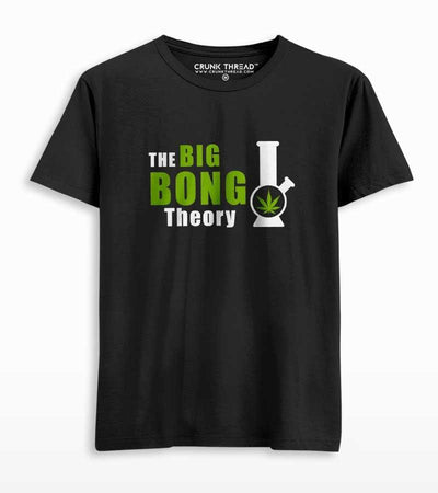 The Big Bong Theory Men's Printed T-shirt - Crunk Thread