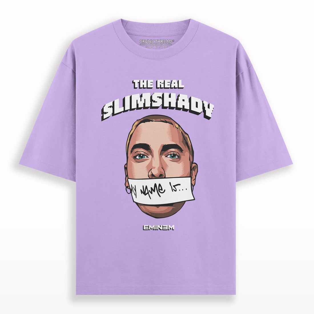 The Real Slimshady Eminem Oversized T-shirt - Crunk Thread