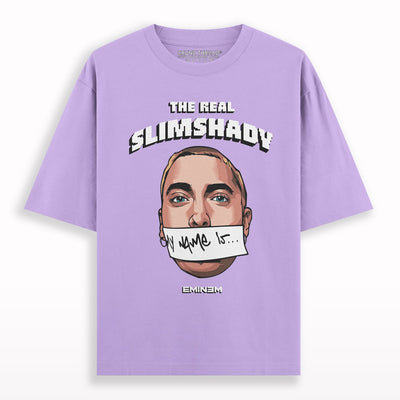 The Real Slimshady Eminem Oversized T-shirt - Crunk Thread