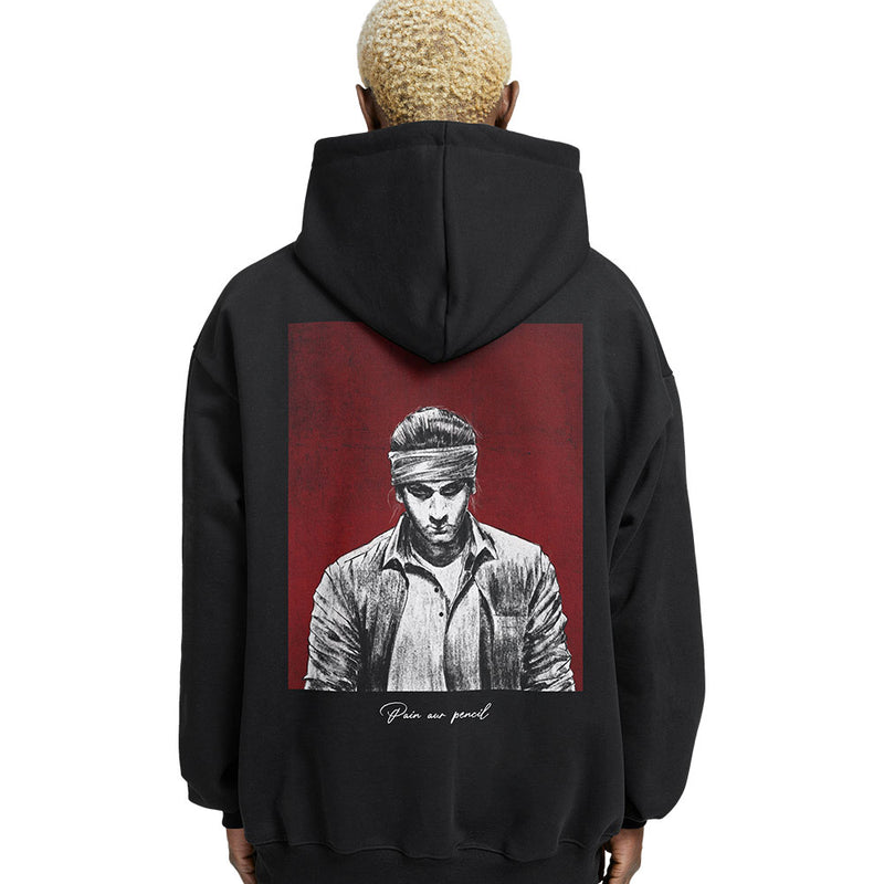Tamasha-back-oversized-hoodie - Crunk Thread