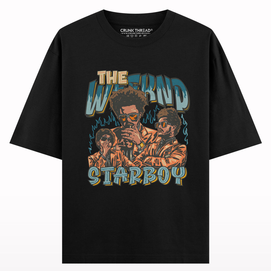 Weeknd Starboy Oversized T-shirt.
