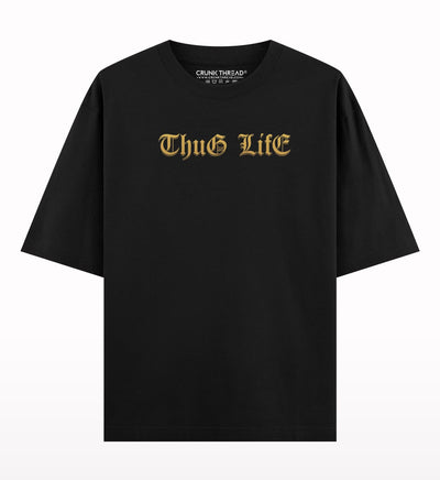 Thug Life Tupac Oversized T-shirt - Crunk Thread