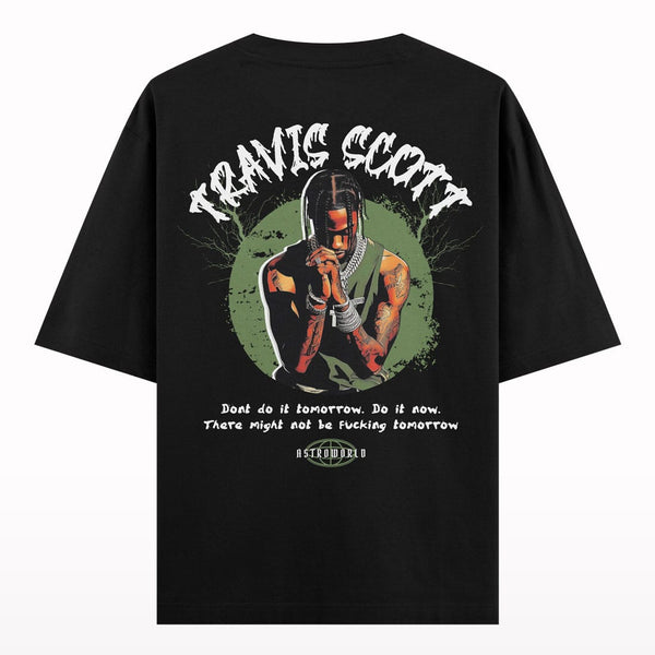 Travis Scott Oversized T-shirt - Crunk Thread