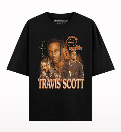Travis Scott Vintage Oversized T-shirt - Crunk Thread