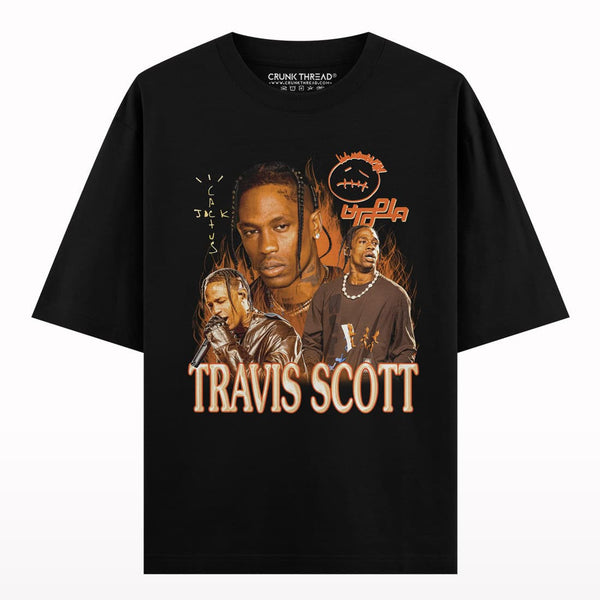 Travis Scott Vintage Oversized T-shirt - Crunk Thread