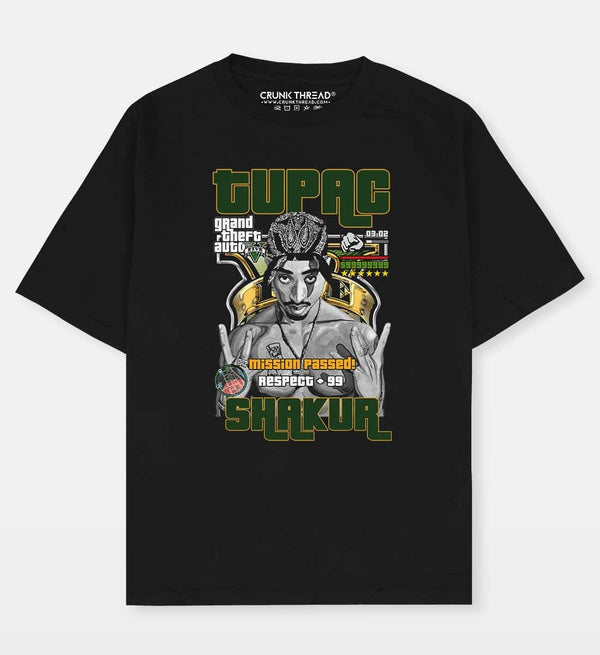 Tupac GTA Oversized T-shirt