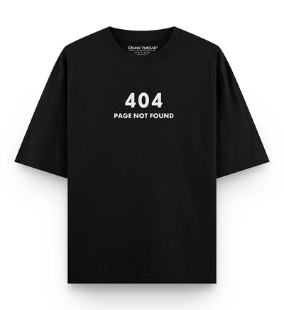 UFO 404 Page Not Found Oversized T-shirt