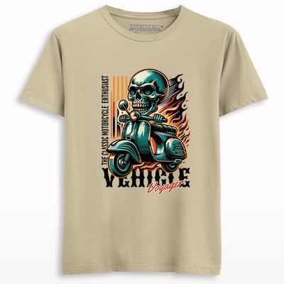 Scooter Skull T-shirt - Crunk Thread