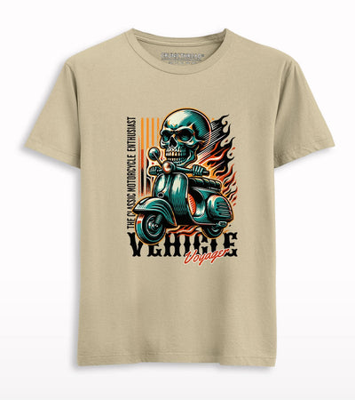Scooter Skull T-shirt - Crunk Thread