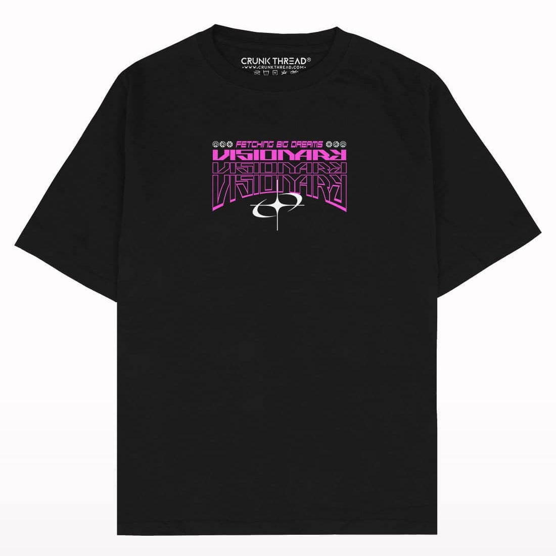 Visionary Angel Y2k Oversized T-shirt - Crunk Thread