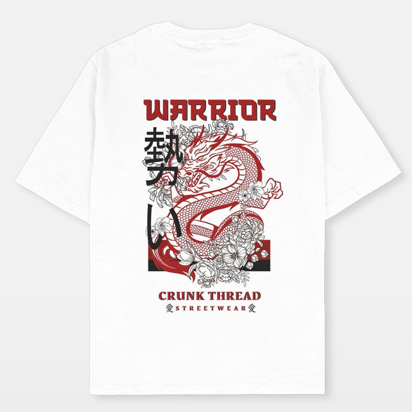 Warrior Dragon Oversized T-shirt - Crunk Thread