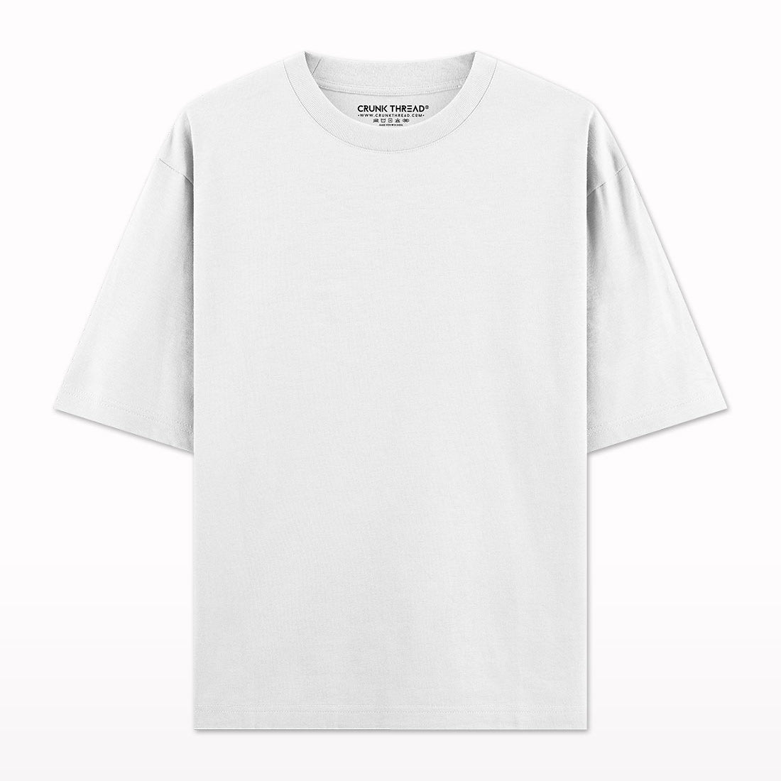 Plain Oversized T-shirt Heavyweight 240 GSM.