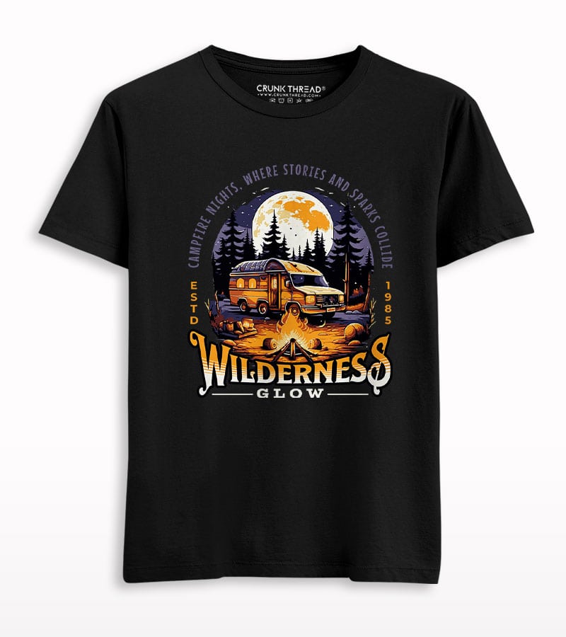 Wilderness graphic T-shirt - Crunk Thread