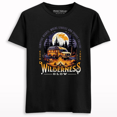 Wilderness graphic T-shirt - Crunk Thread