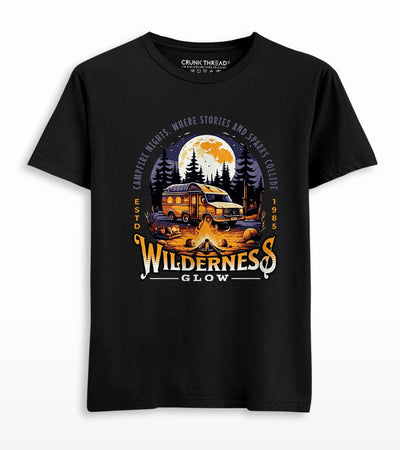 Wilderness graphic T-shirt - Crunk Thread