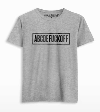 Abcdefuckoff T-shirt - Crunk Thread
