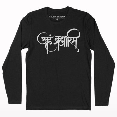 Aham Brahmasmi Full Sleeve T-Shirt - Crunk Thread
