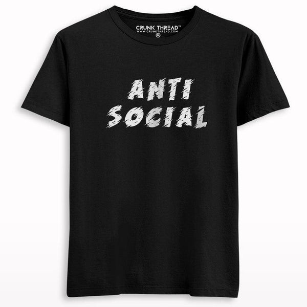 Anti Social T-shirt - Crunk Thread